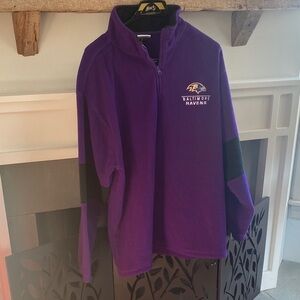 NFL Baltimore Ravens Purple Fleece Pullover